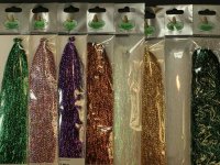 Fly Scene Twisted Flash Baitfish Fibre Das Hechtstreamer-Material