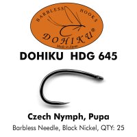 DOHIKU HDG 645 Czech Nymph Fliegenhaken