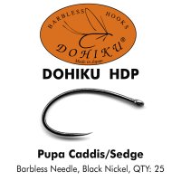 DOHIKU P (HDP) Pupa Der Fliegenhaken für Caddis & Sedge
