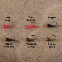 Tungsten Off Bead Jig Nymphen
