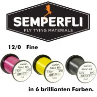 SEMPERFLI Nano Silk Fein 50D 12/0 Bindefaden
