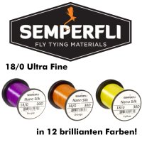SEMPERFLI Nano Silk Ultra 30D 18/0 Bindefaden
