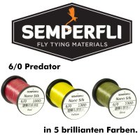 SEMPERFLI Nano Silk Predator 100D 6/0 Bindefaden