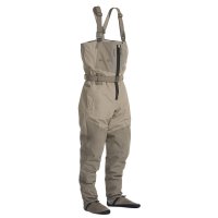 Vision KOSKI ZIP Die Wathose mit dem absolut wasserdichten Front-Reißverschluss. Ausverkauf - Schnell zuschnappen & sparen!