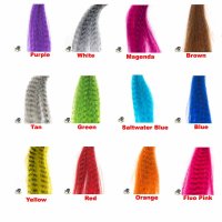 PIKE MONKEY Zebra Haar Großpackung in 12 Farben