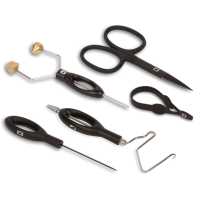 Loon Outdoors Core Fly Tying Tool Kit - Black Fliegenbindwerkzeuge