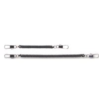 C&F Curl Cord Set Black (CFA-60S/BK) Spiral-Sicherungs-Band-Set