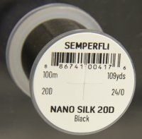 SEMPERFLI Nano Silk Ultra 20D 24/0 Bindefaden