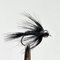 All Black Nymph (5 Größen zur Auswahl)