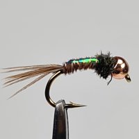 Tungsten Pheasent Tail Nymph mit Widerhaken Gr.8