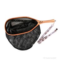 Komama Kescher Eckig Landing Net Holz Watkescher