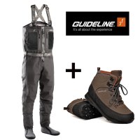 Guideline Laxa Zip Wat-Set Modell 2026, Wathose + Watschuhe zum Vorteilspreis und nur für kurze Zeit! Jetzt Zuschnappen und Sparen!