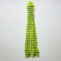 Black Barred Kanin Strips / Zonker Strips 3mm und 5mm Breite zur Auswahl