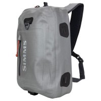 Simms Dry Creek Z Sling Pack Steel Die praktische, wasserdichte Wat-Umhänge-Tasche