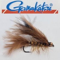 Gamakatsu Mefo Streamer Black/Brown Gr.6 Meerforellenfliege