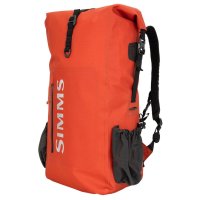 Simms Dry Creek Rolltop Backpack Simms Orange Der Wasserdichte Fliegenfischer-Rucksack