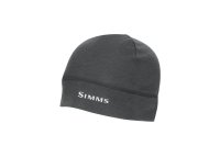 Simms Lightweight Wool Liner Beanie Carbon Mütze