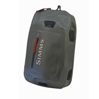 Simms Dry Creek Z Sling Pack Olive Die praktische, wasserdichte Wat-Umhänge-Tasche