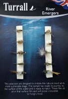 Turrall River Emergers Aufsteiger zum Fliegenfischen im Fluss FinestFishingFlies
