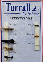 Turrall Terrestrials Imitierte Landinsekten zum Fliegenfischen FinestFishingFlies