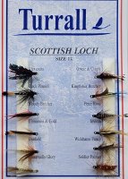 Turrall Scottish Loch Selection Nassfliegen für die Schottischen Gewässer FinestFishingFlies