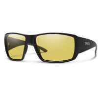 SMITH OPTICS Guide's Choice Matte Black Polar Low Light Yellow Polarisations-Brille
