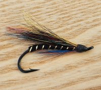 Turrall Salmon Single MONROES KILLER Gr.6 Klassische englische Lachsfliege