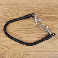 MUSKA Lanyard with 2 Carabines DieSicherungs-Leinemit2Karabiner
