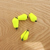 MUSKA Teardrop Foam Indicator Fluo Yellow Bissanzeiger