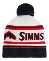 Simms Tip-Up Pom Beanie Americana Warme Kult-Bommel-Mütze