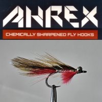 Ahrex Matuka Black/Green Gr.6 Meerforellen- und Küstenfliege nach Horst Bathen