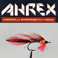 Ahrex Matuka Red Gr.6 Meerforellen- und Küstenfliege nach Horst Bathen