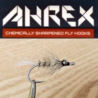 Ahrex Mefo-Streamer Grizzly Hares Ear Gr.6 Meerforellenfliege by AHREX