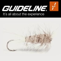 Guideline Bomber Tube Gray - 40mm Lachs-Tuben-Fliege schwimmend
