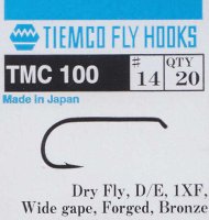 Tiemco TMC 100 Trockenfliegenhaken Begrenztes Sonderangebot - Schnell zuschnappen & sparen!