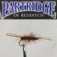 Partridge Attractor Sea Shrimp Burnt Orange Größe 8 Meerforellenfliege