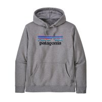Patagonia P-6 Logo Uprisal Hoody Gravel Heather (GLH) Sonderangebot, nur solange unser Vorrat reicht - Schnell zuschnappen & sparen!