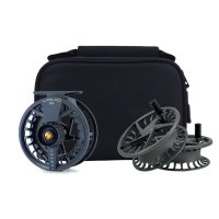 Lamson Liquid S Day Break 3-Pack Fliegenrollen (4 Größen zur Auswahl) mit 2 Ersatz-Spulen New2024