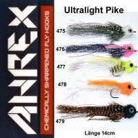 Ahrex Ultralite Pike Fly Hechtfliegen Ultralite/UltraSharp/UltraIrresistible