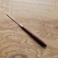 Dubbin-Nadel mit Edelholz-Griff Nr.