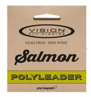 Vision Polyleader Salmon 5Ft/1.52m Fliegenvorfächer Für Schnurklasse 7-12