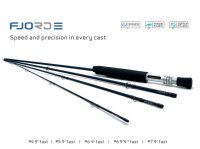 ArcticSilver FJORD with/without SWITCH-FLEX HANDLE Speed and precision in every cast Fliegenruten für die Küste