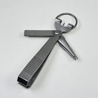 Line Nippers Combo Tool 4 in 1 Schnurclip, Knotenbinder, Reinigungsnadel und Hakenschärfer in Einem!