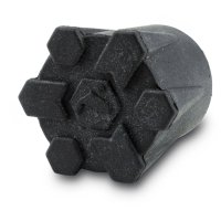Simms Wading Staff Rubber Tip Black Der Gummifuß für den Simms-Watstock
