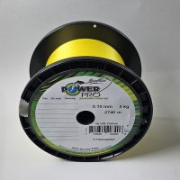Shimano POWER PRO in Hi-Vis Yellow 0.10mm 5kg 2740m 100% Spectra Fiber Sonderangebot, nur solange Vorrat reicht!