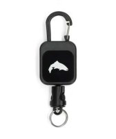 Simms Zinger Black Retractor - Die Ausziehrolle für deine Fliegenfischer-Werkzeuge.