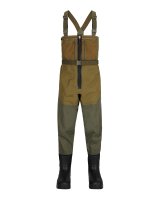 Simms Freestone Z Bootfoot Loden Die atmungsaktive Wathose mit dem integrierten Stiefel + Gummisohle.