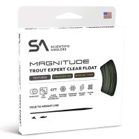Scientific Anglers Magnitude Trout Expert Sage Green/Clear Die Fliegenschnur mit dem Clear Tip!