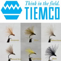 Tiemco Micro CDC Nobody Dry Flies #19 (6 Varianten zur Auswahl)