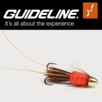 Guideline Frances Cone Brass Red Small 1/2" Lachs-Tubenfliege 1,27cm